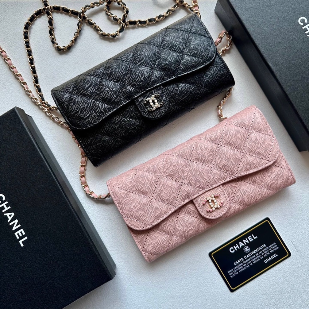 Black/Pink Bag for Women 19*10cm CEM331