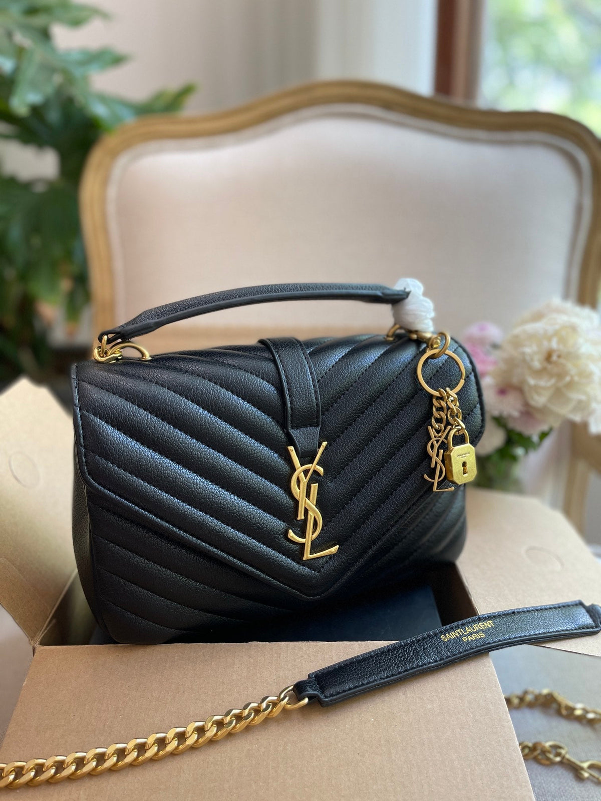 Black Bag for Women 24cm LY88
