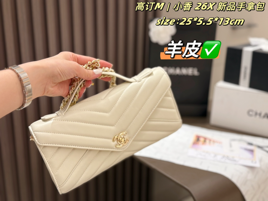 Black/Green Handbag for Women 25*5.5*13cm CEM264