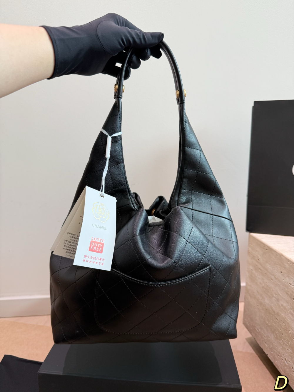 Black/White Bag for Women 28*21cm CEM326