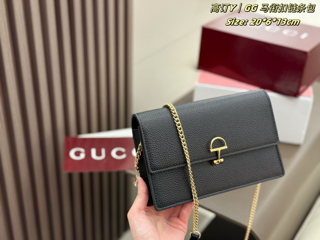 Black/White Handbag for Women 20*6*13cm GEM158