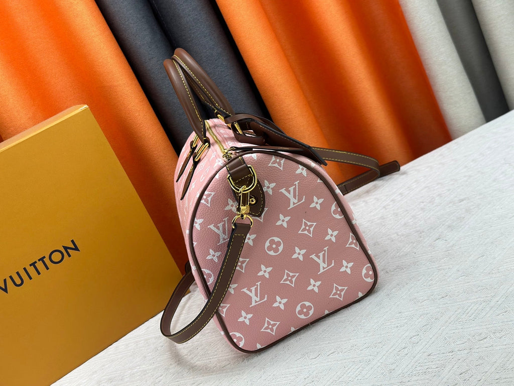 Designer Genuine Leather Handbag for Women 25cm LEM291