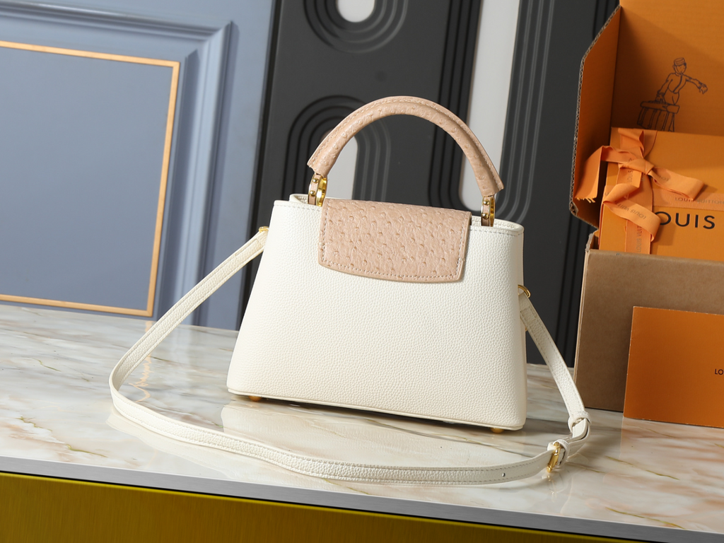 White Bag for Women 27.0x17.3x9.0cm LEM511