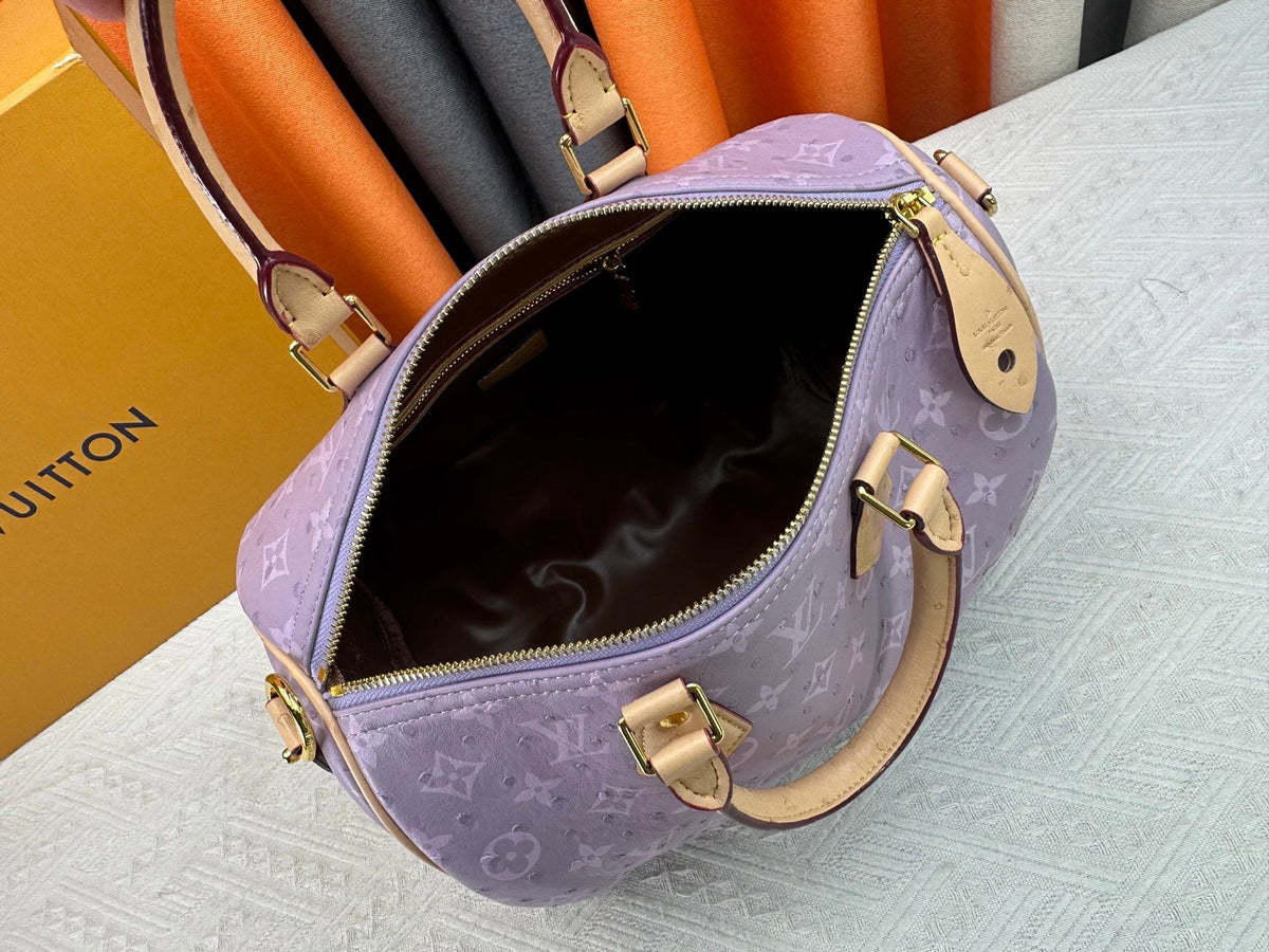 Designer Canvas Crossbody Bag for Women 30x21x17cm LEM289