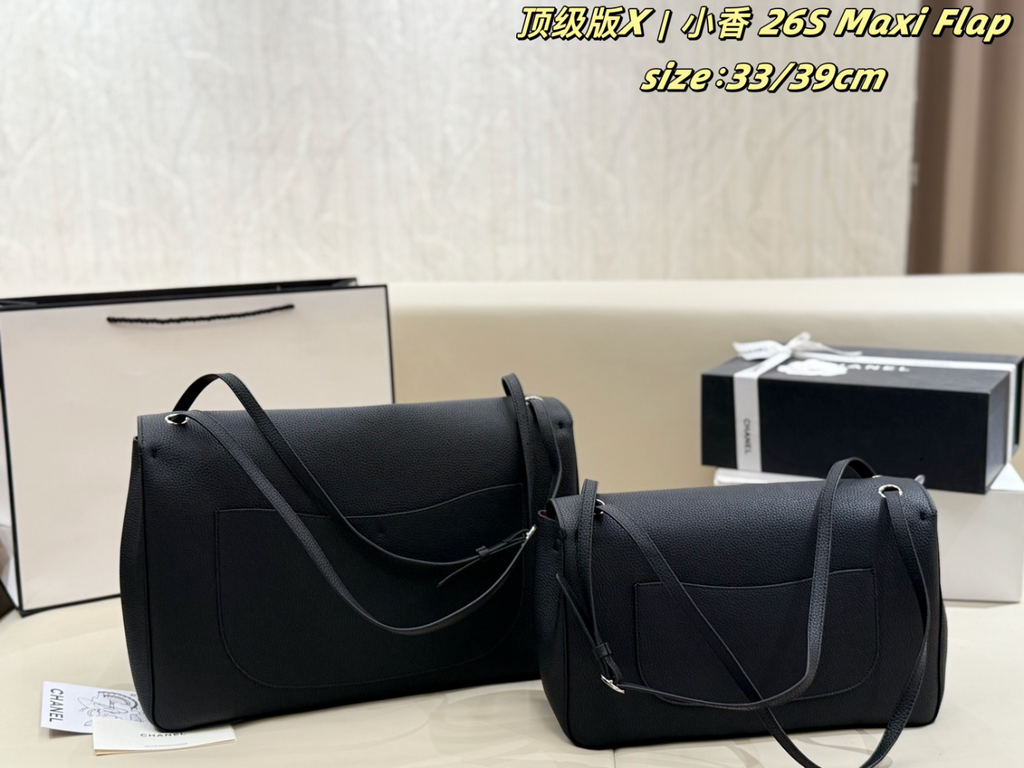 Black/Khaki Bag for Women 39cm CEM299