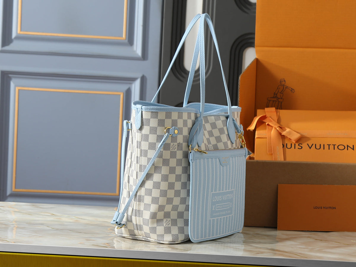 Blue Handbag for Women 31x28x14cm LEM491