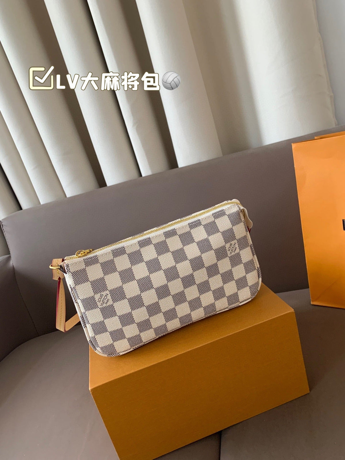 Black/White Wallet for Women 22*12cm LEM314