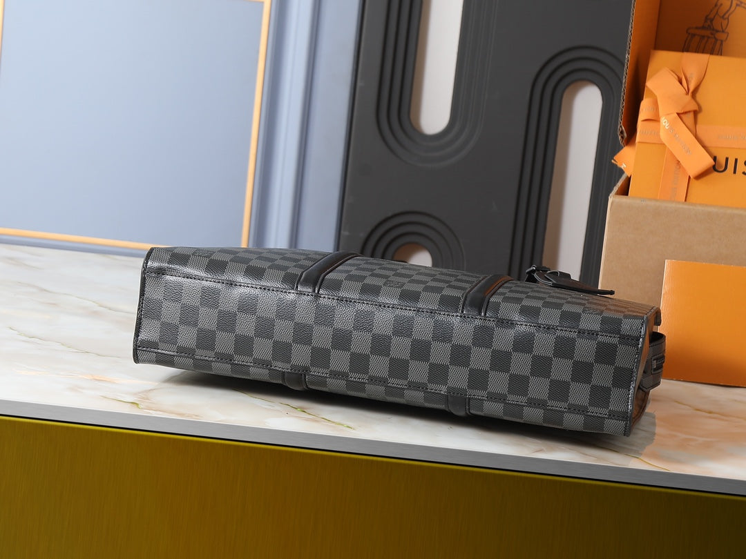 Black/Brown Bag for Women 31*39*8.5cm LEM330
