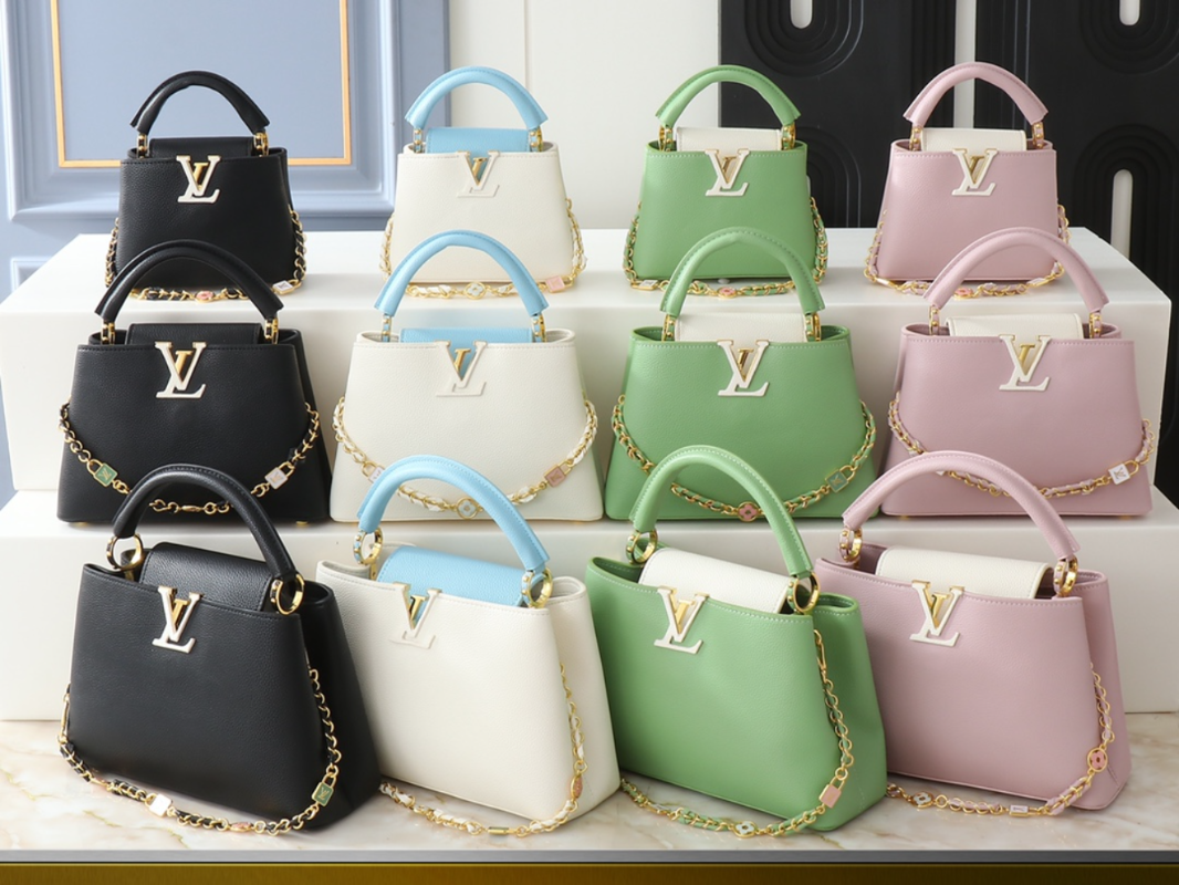 Black/White Handbag for Women 31.5x20.0x11.0cm LEM512