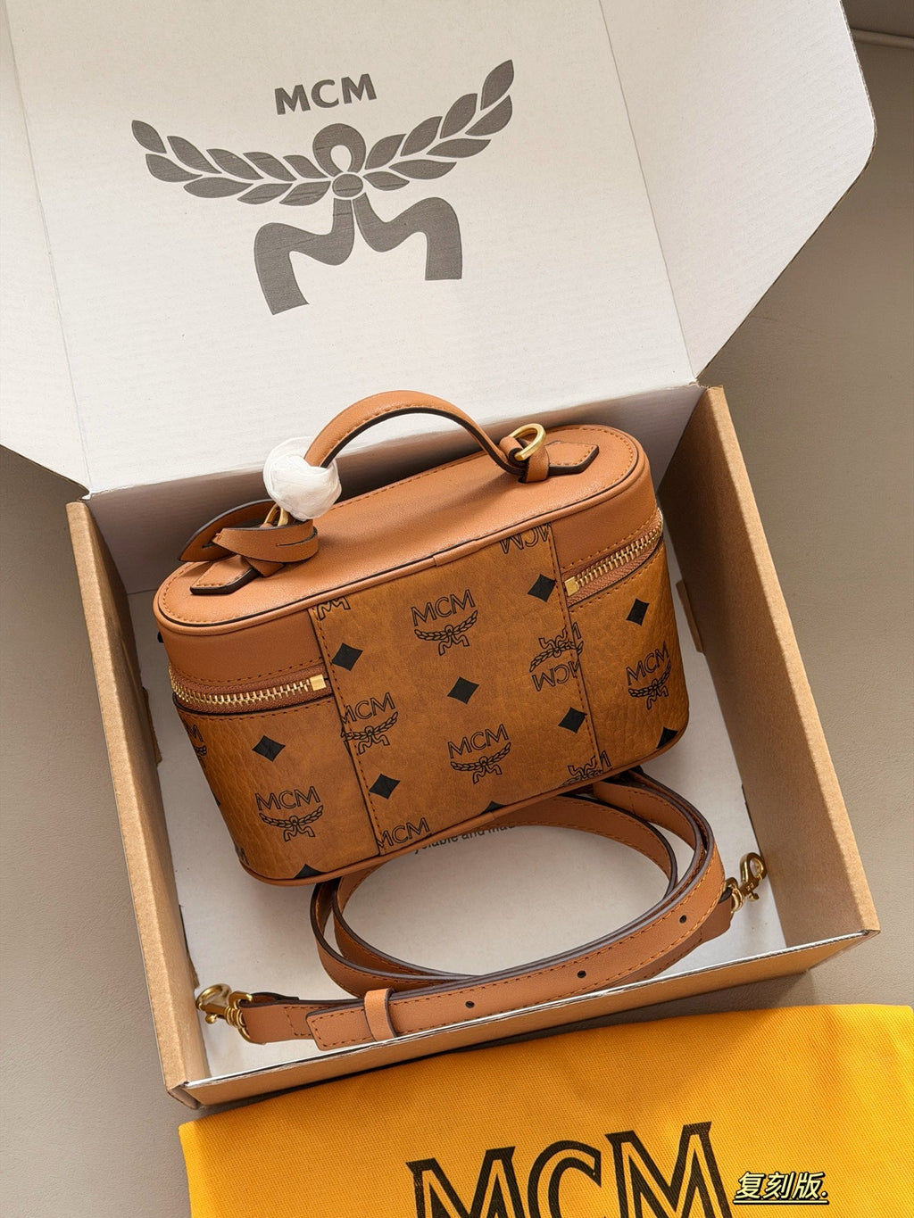 Brown/Pink Bag for Women 19*12cm DEM300