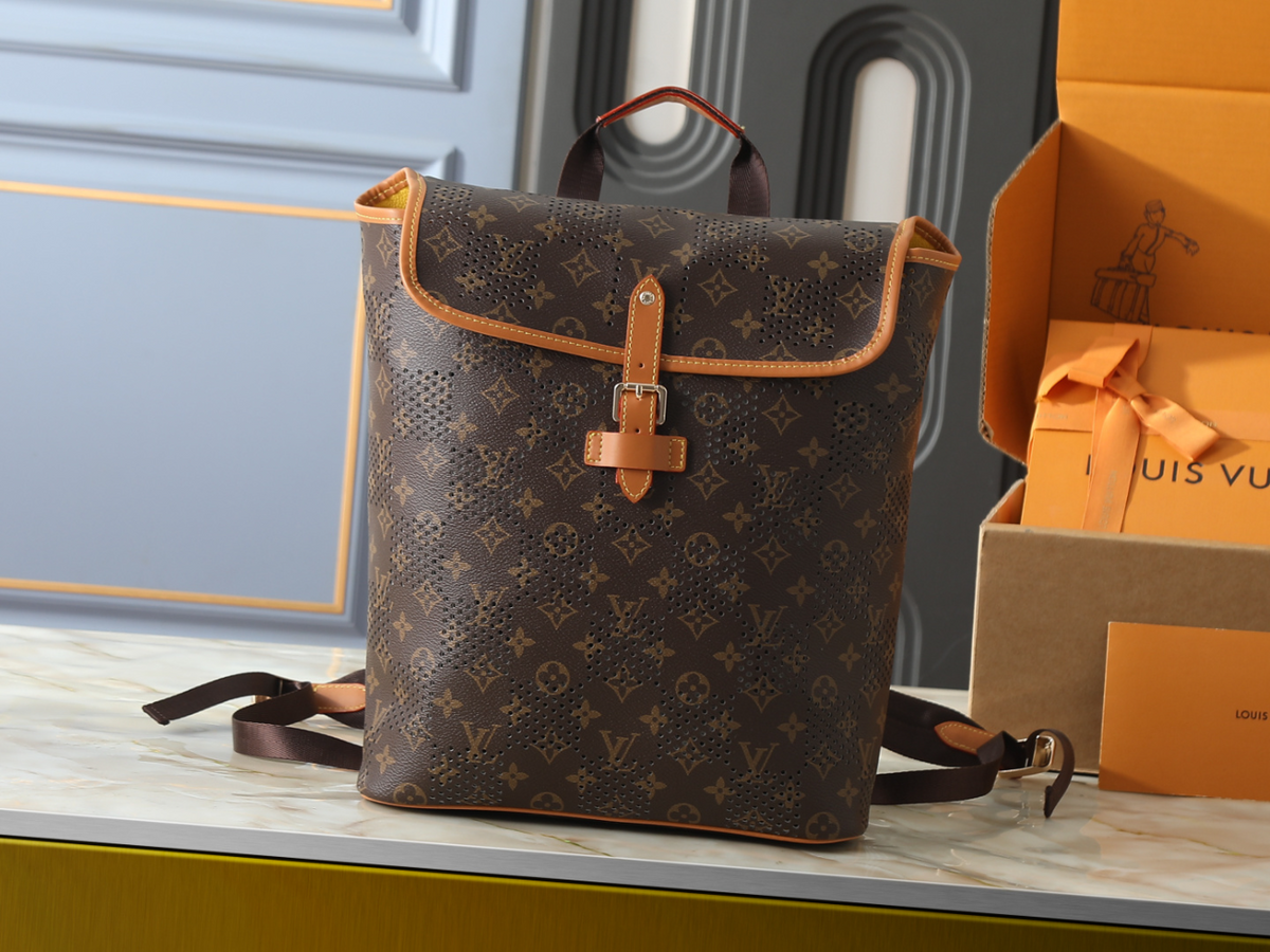 Brown Handbag for Women 30x39x13.5cm LEM462