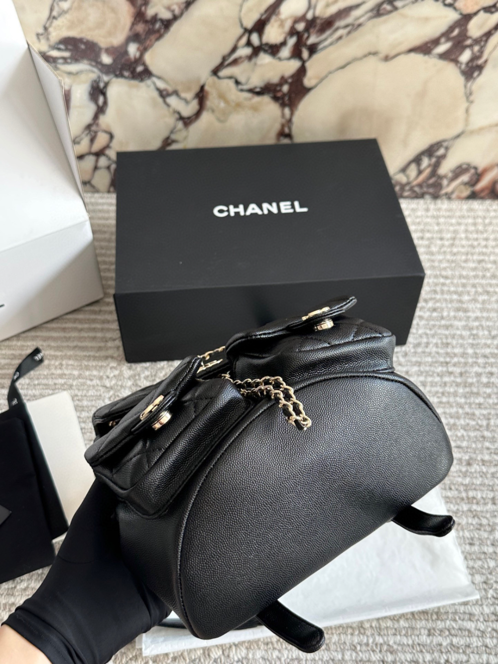 Black Handbag for Women 20*18cm CEM263