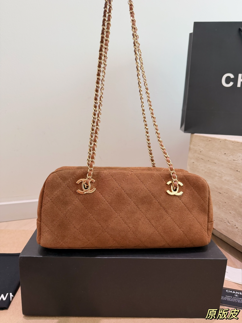 Brown/Khaki Bag for Women 30*13cm CEM324