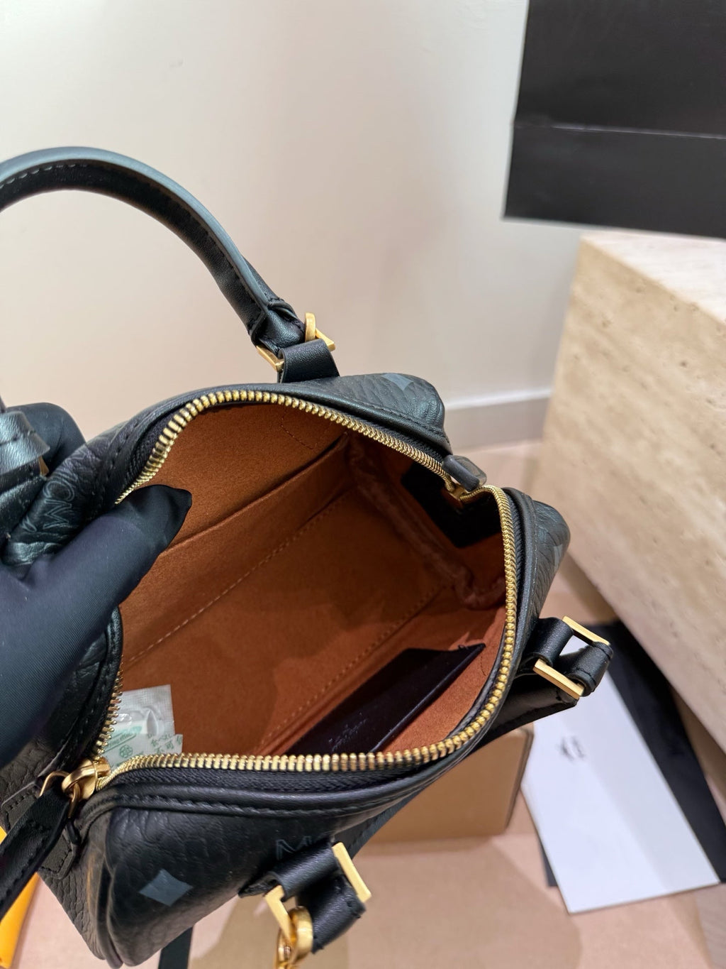 Designer Canvas Bag for Women 22.5x12x15cm MCM02