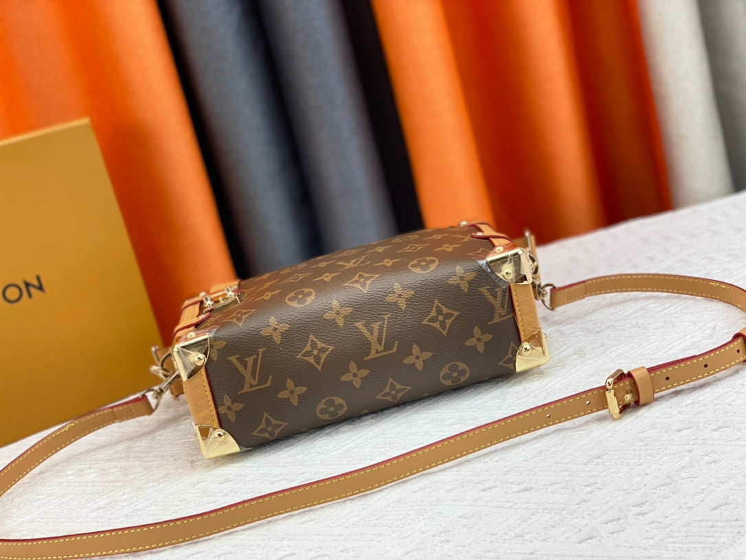 Brown Bag for Women 21x14x6cm LEM111