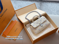 White Handbag for Women 21*11cm LEM515