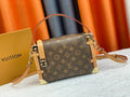 Brown Bag for Women 21x14x6cm LEM111