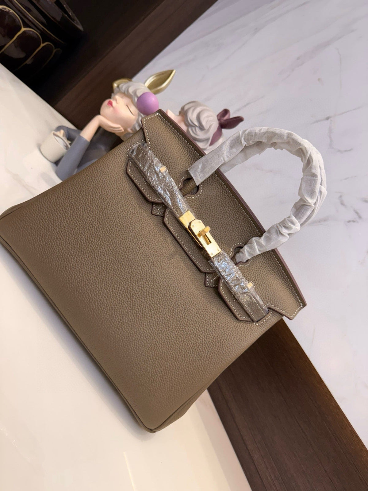 Black Handbag for Women 30cm HEM110