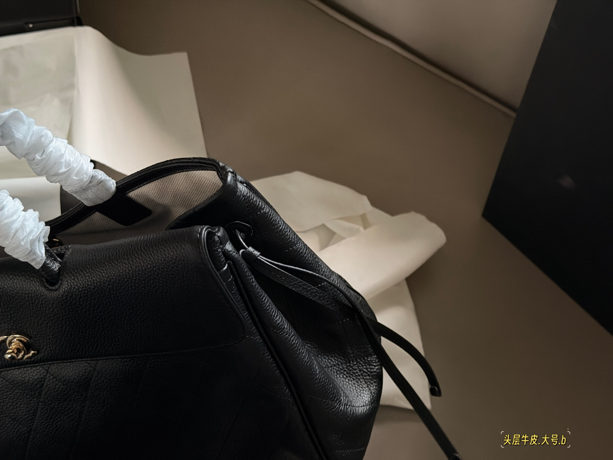 Black/Brown Handbag for Women 38*25cm CEM289