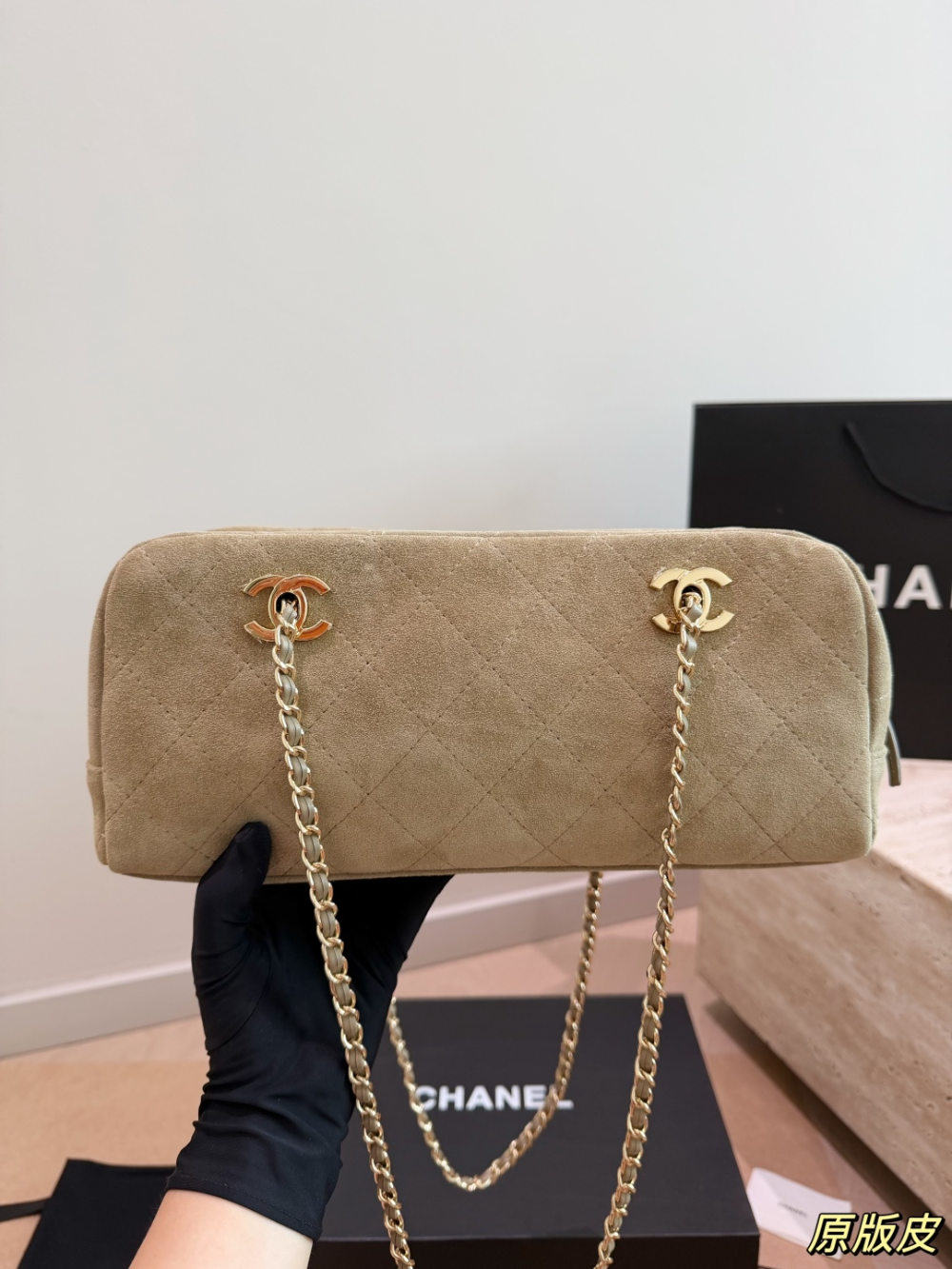 Brown/Khaki Bag for Women 30*13cm CEM324
