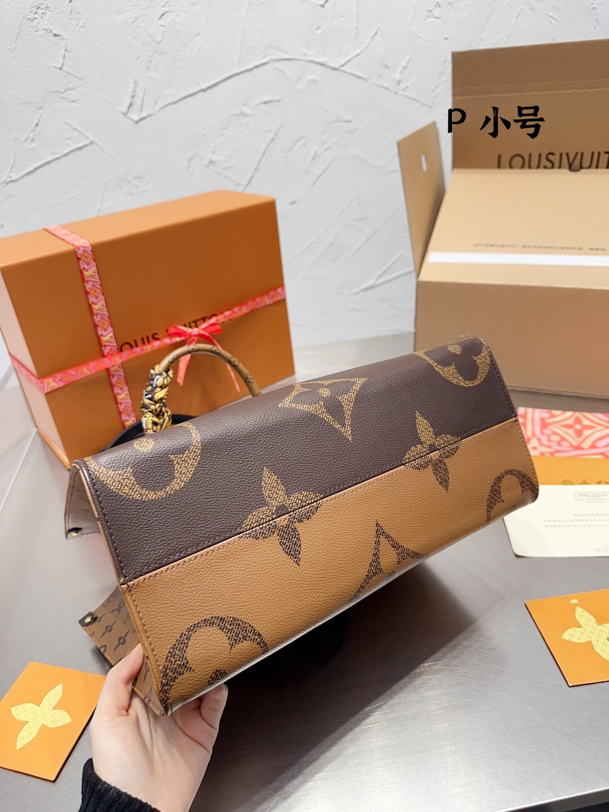 Gray Bag for Women 35cm LEM92