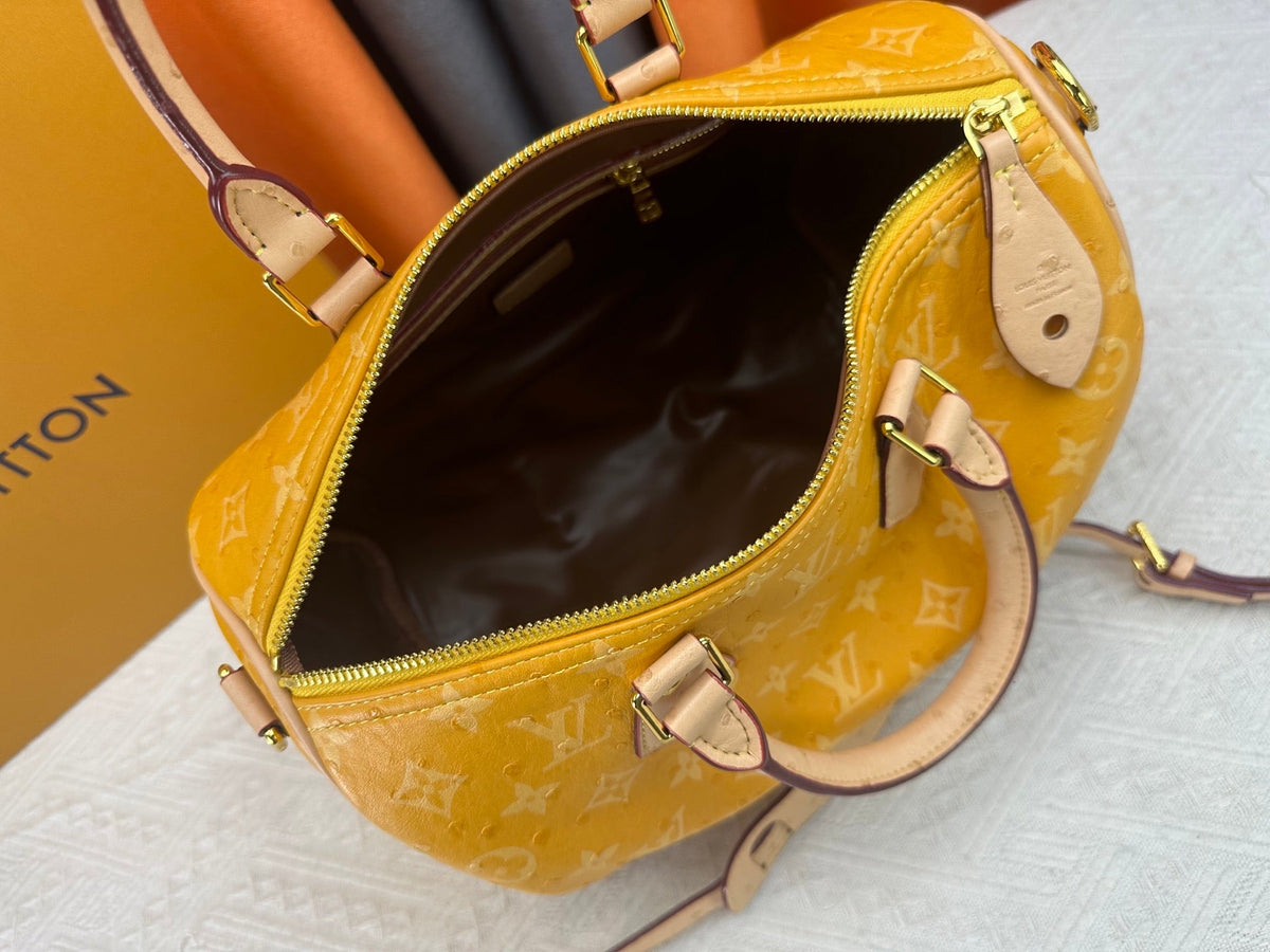 Designer Canvas Crossbody Bag for Women 30x21x17cm LEM289