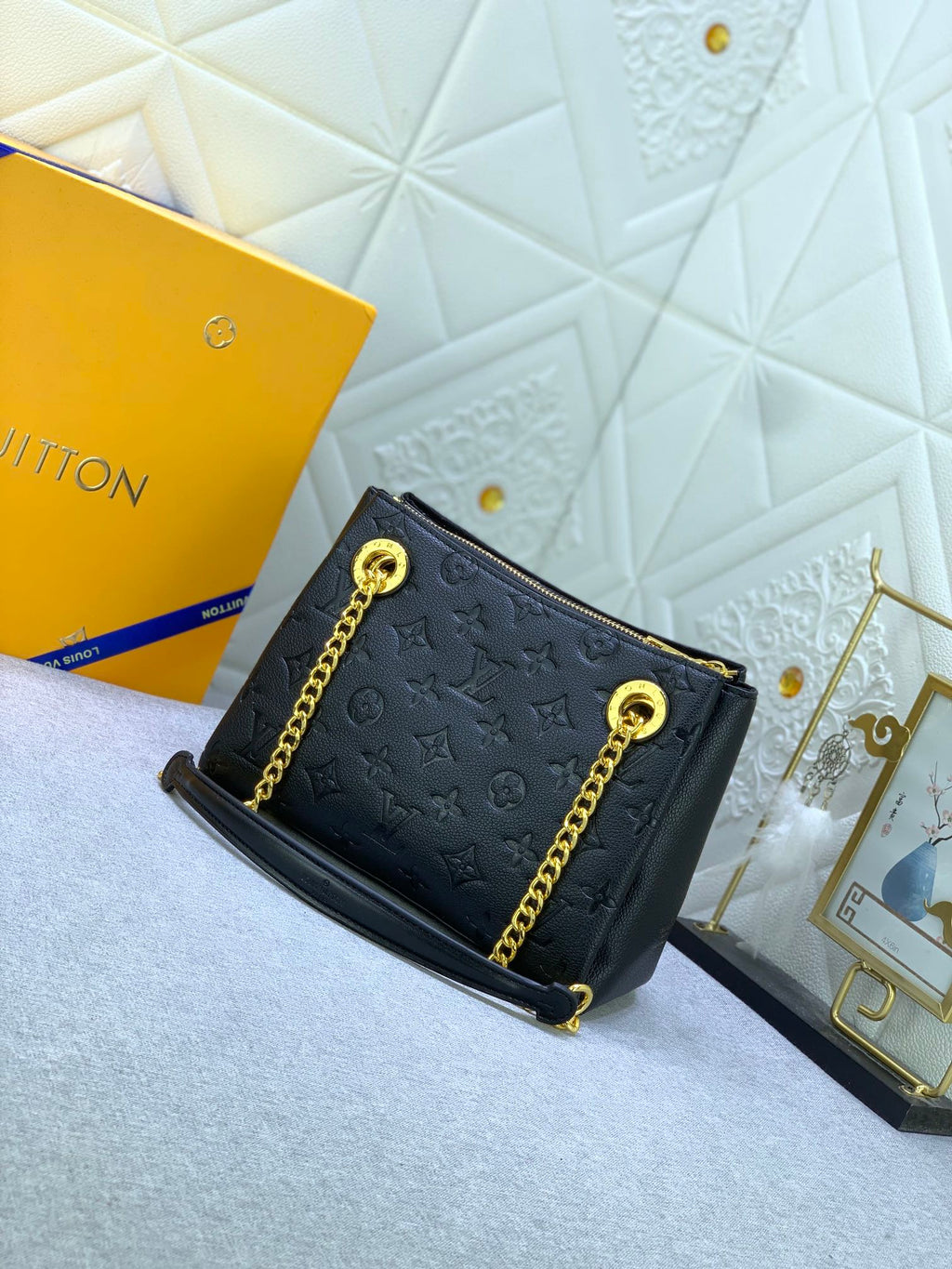 Black Bag for Women 24.0x17.0x11.0cm LEM158