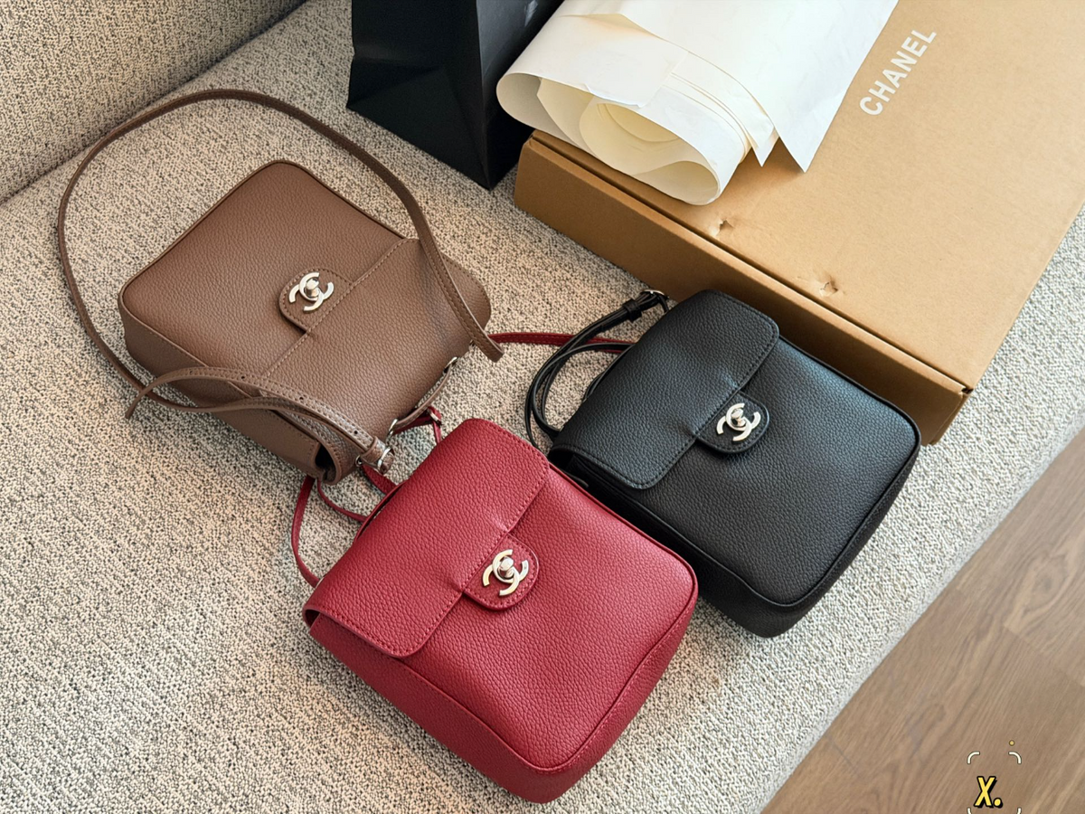 Black/Brown Bag for Women 17*20cm CEM315