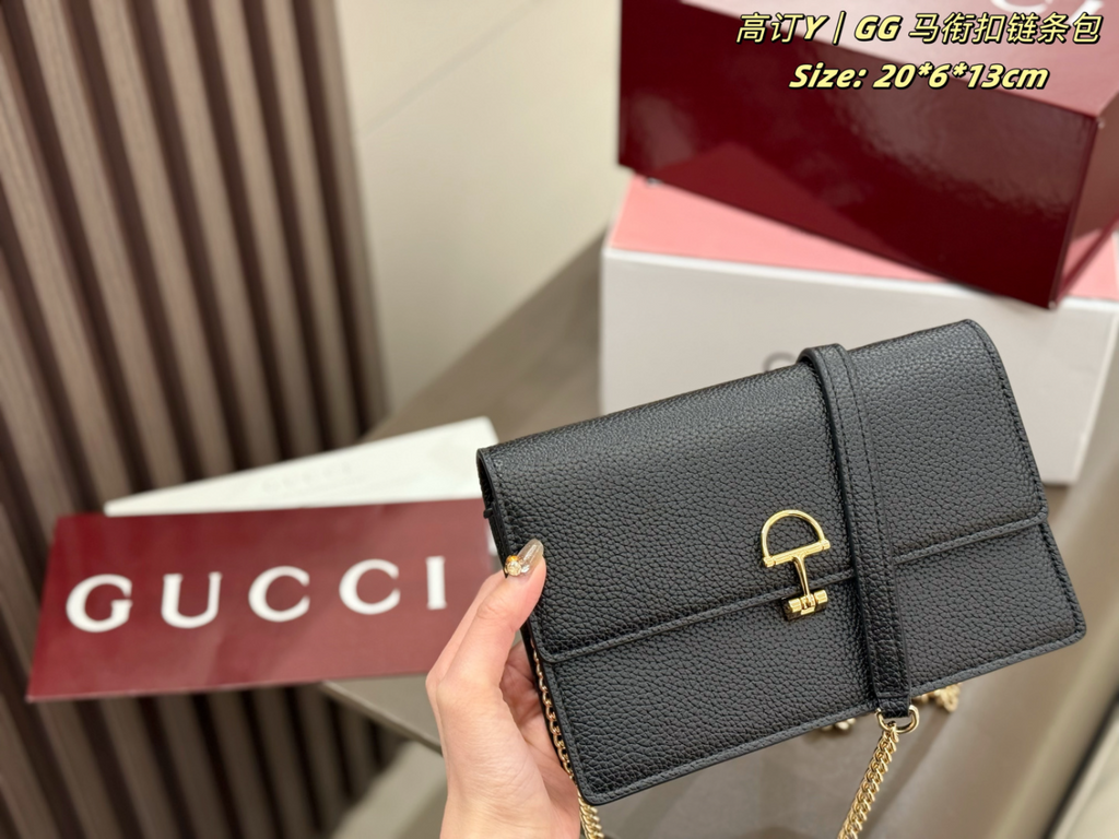 Black/White Handbag for Women 20*6*13cm GEM158