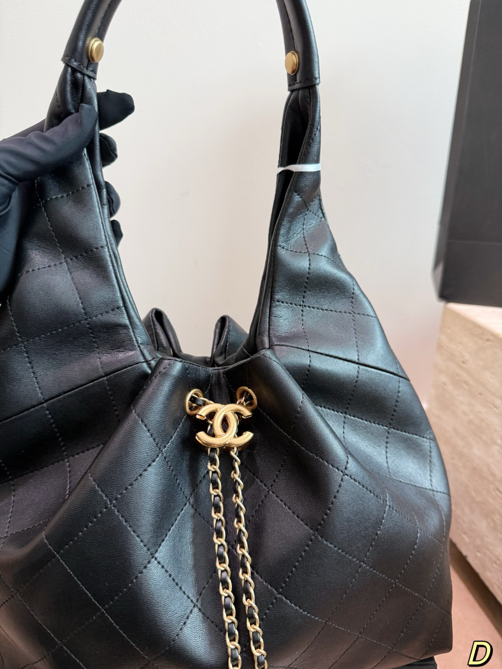 Black/White Bag for Women 28*21cm CEM326