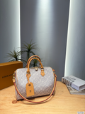Gray/Silver Handbag for Women 30x21x17cm LEM483