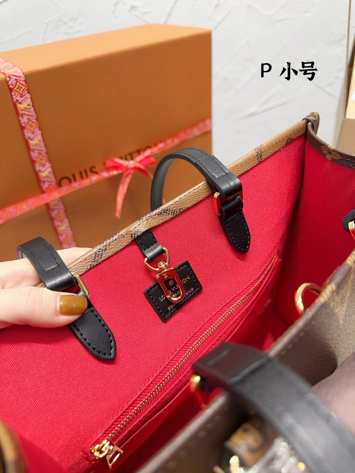 Gray Bag for Women 35cm LEM92