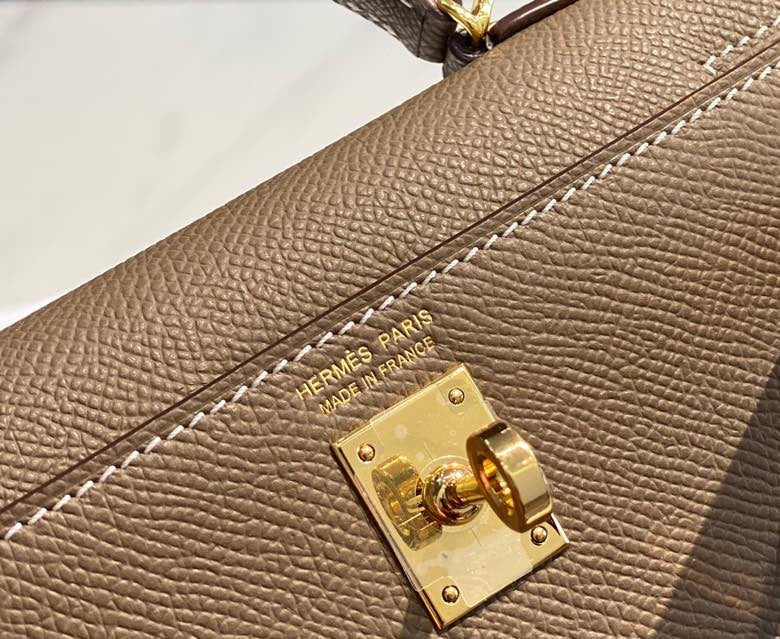 Genuine Leather Crossbody Bag for Women 19cm HEM93