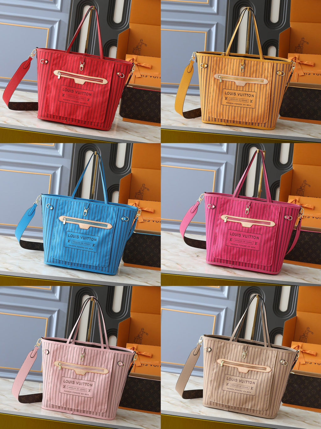 Fashion Hobo Bag for Women 31x28x14cm LEM366