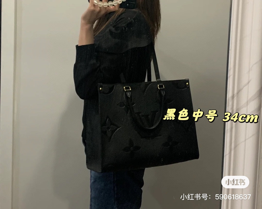 Black Bag for Women 42*34cm LEM86
