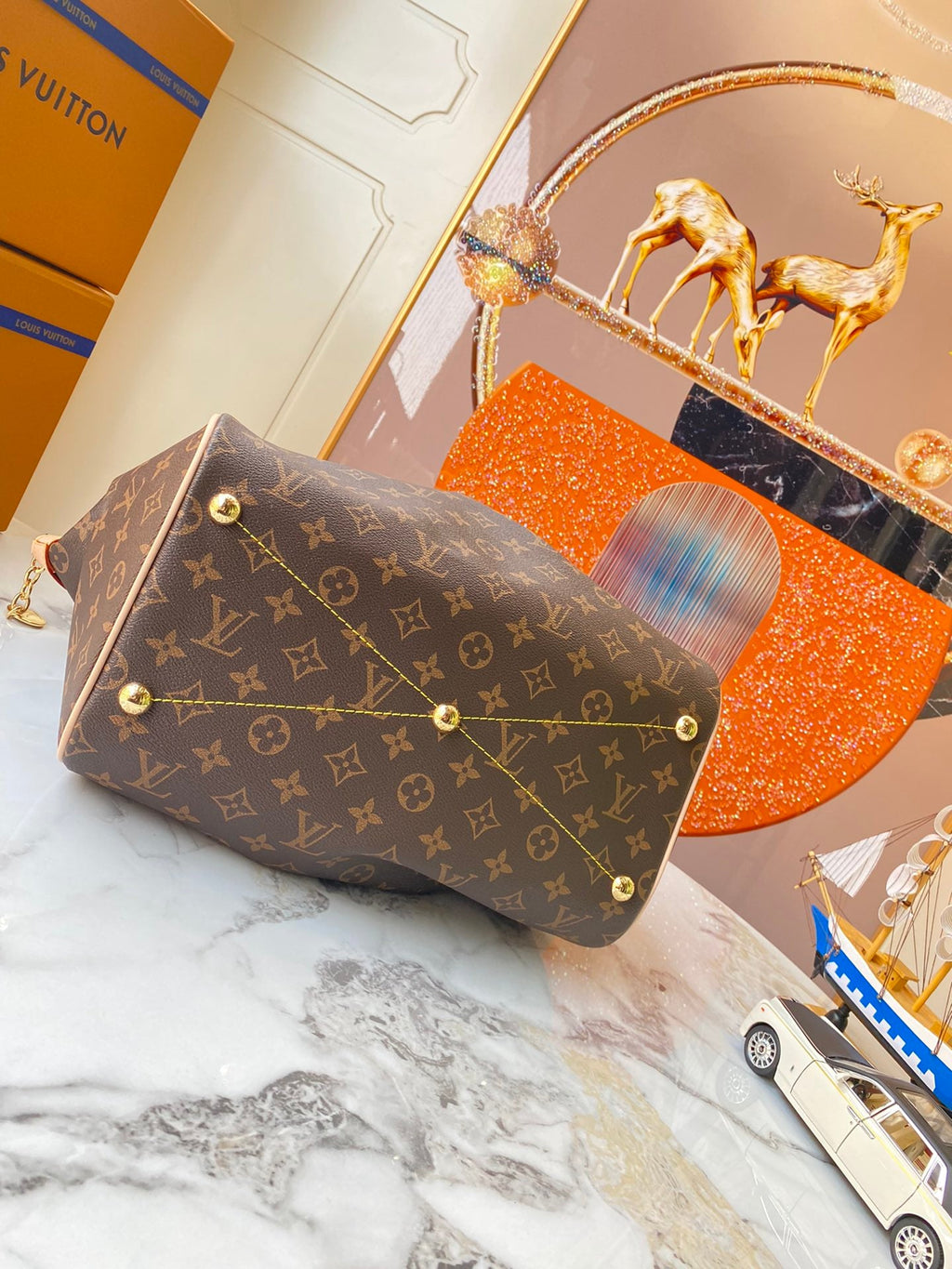 White Bag for Women 46.0x28.0x20.0cm LEM117