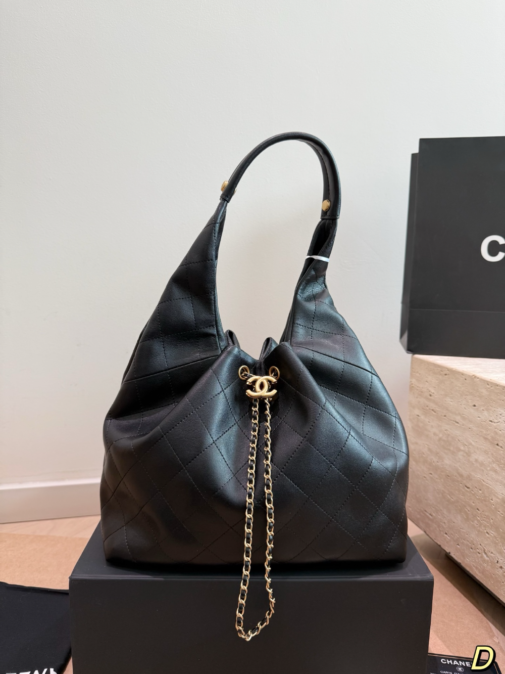 Black/White Bag for Women 28*21cm CEM326