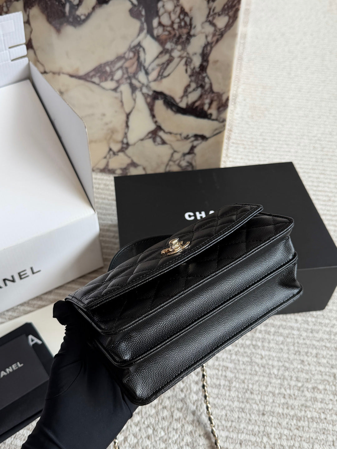Black Handbag for Women 19x10cm CEM282