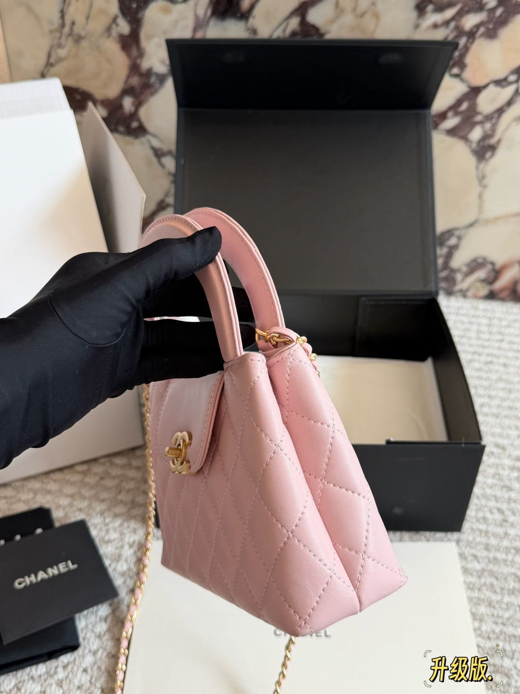 Designer Black/Pink Crossbody Bag for Women CEM247