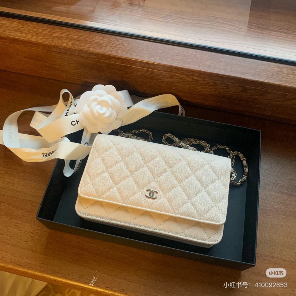 Black/White Handbag for Women 20*13cm CEM288