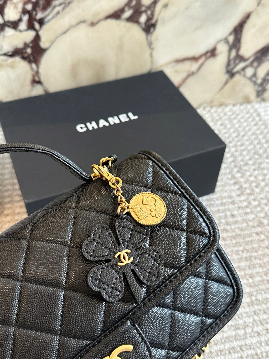 Mini Black Bag for Women 25*13cm CEM239