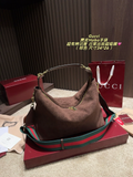 Black/Brown Bag for Women 34*26cm GEM199