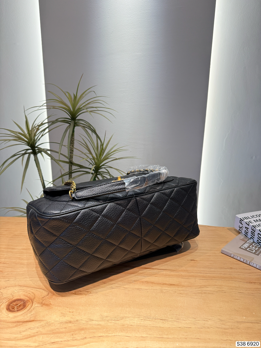 Black Handbag for Women 40*27cm CEM296