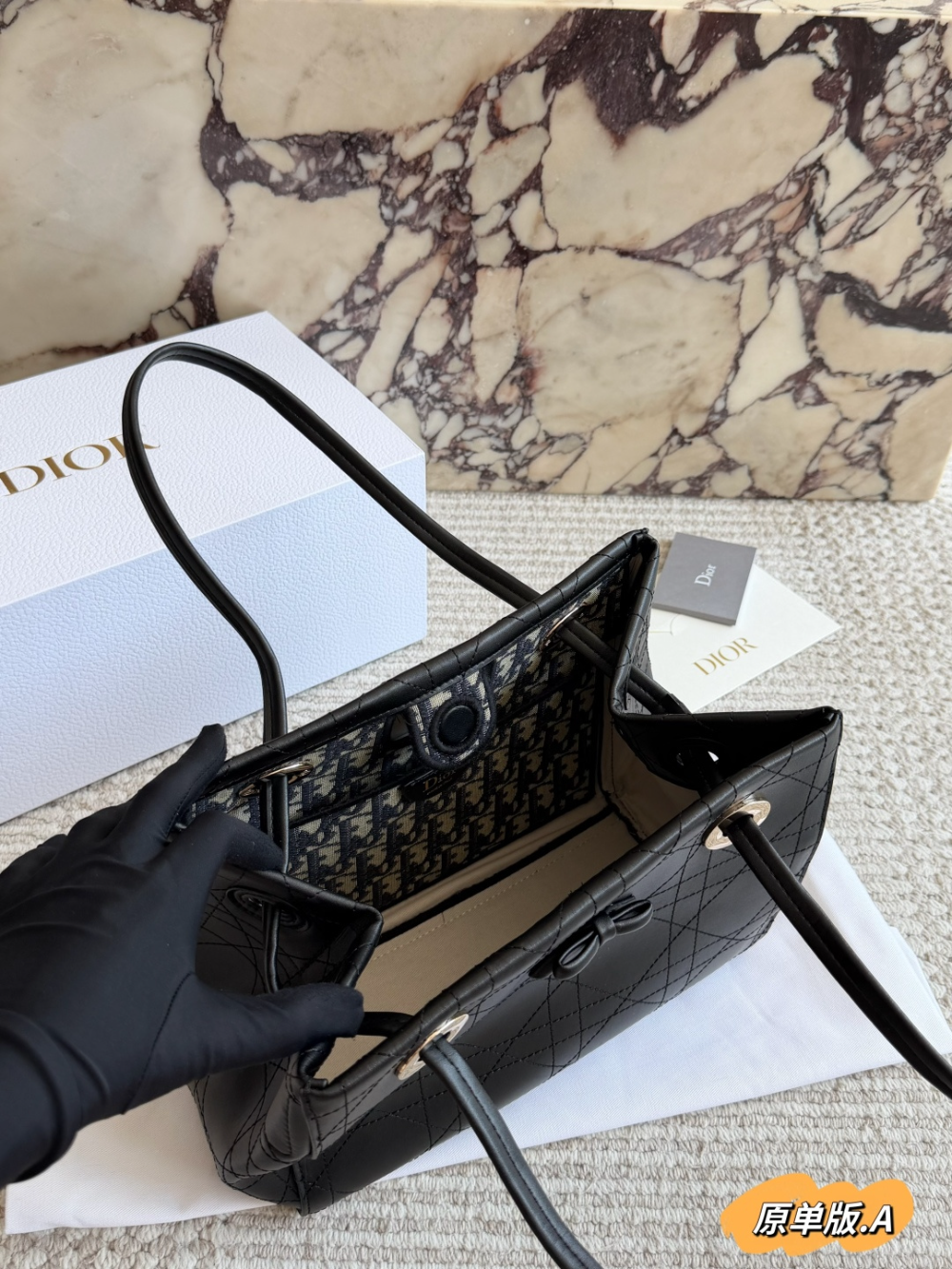 Black/White Bag for Women 38*20cm DEM325