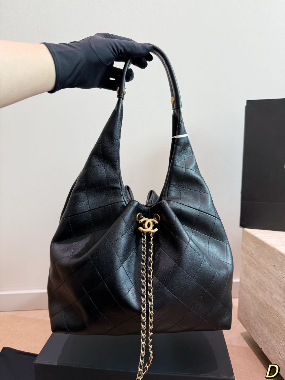 Black/White Bag for Women 28*21cm CEM326
