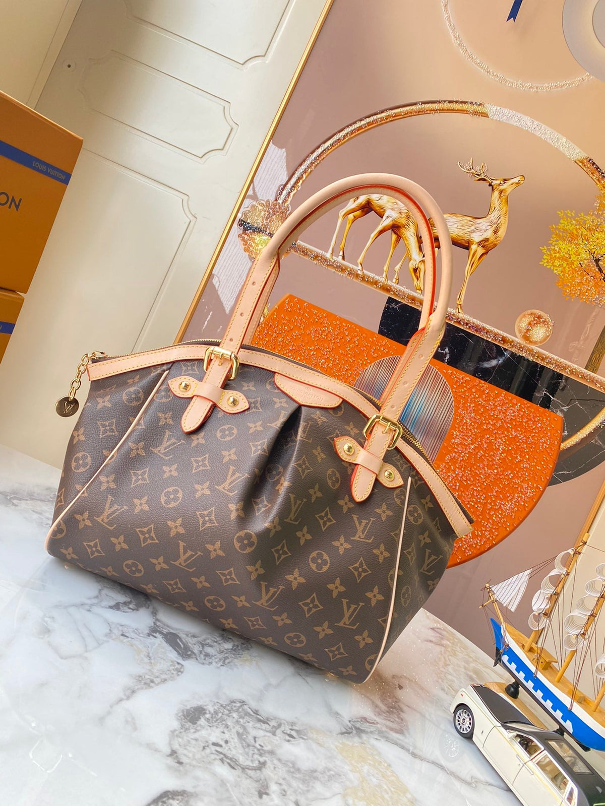White Bag for Women 46.0x28.0x20.0cm LEM117