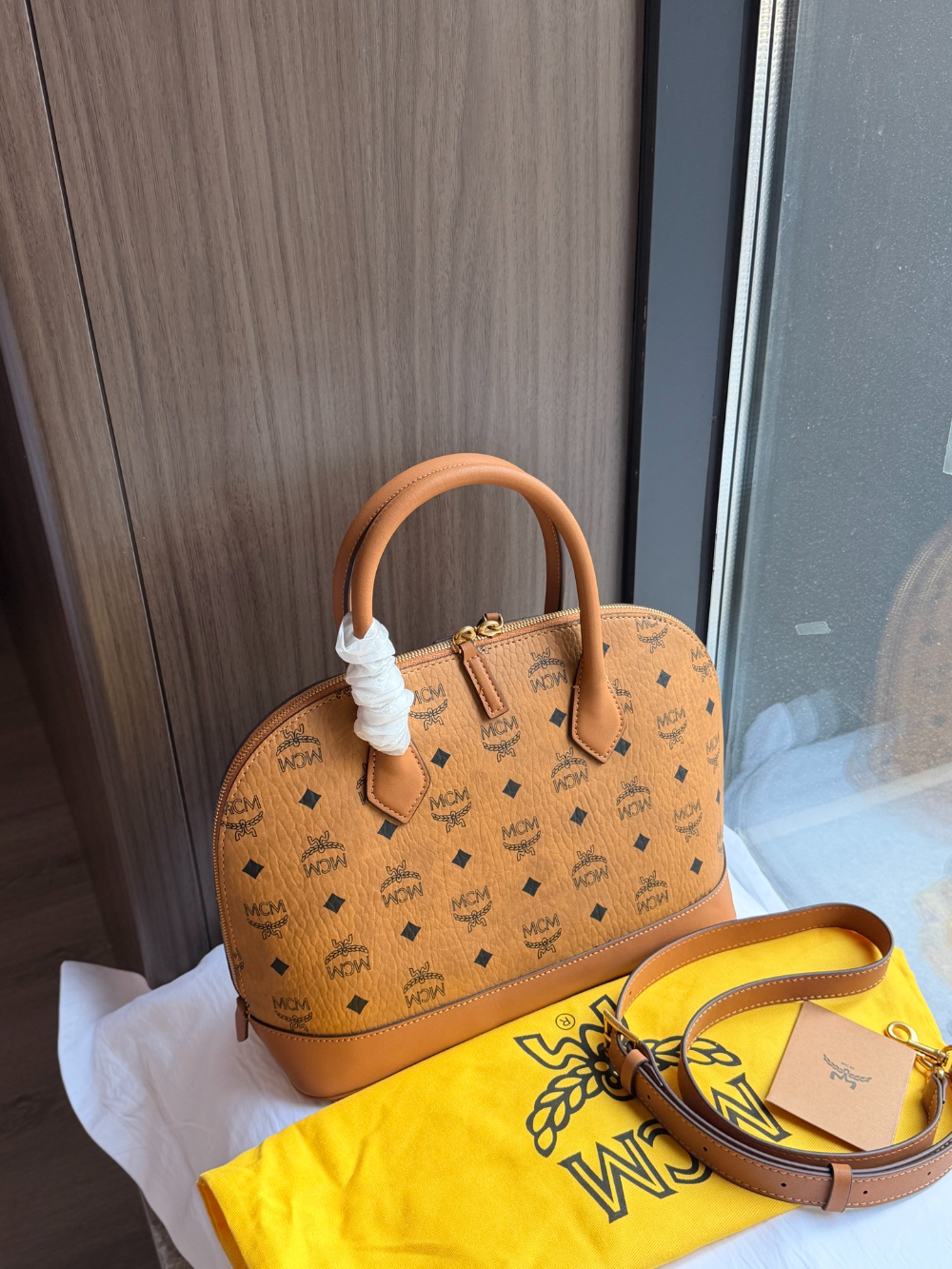 Brown Bag for Women 30*24cm MCM06