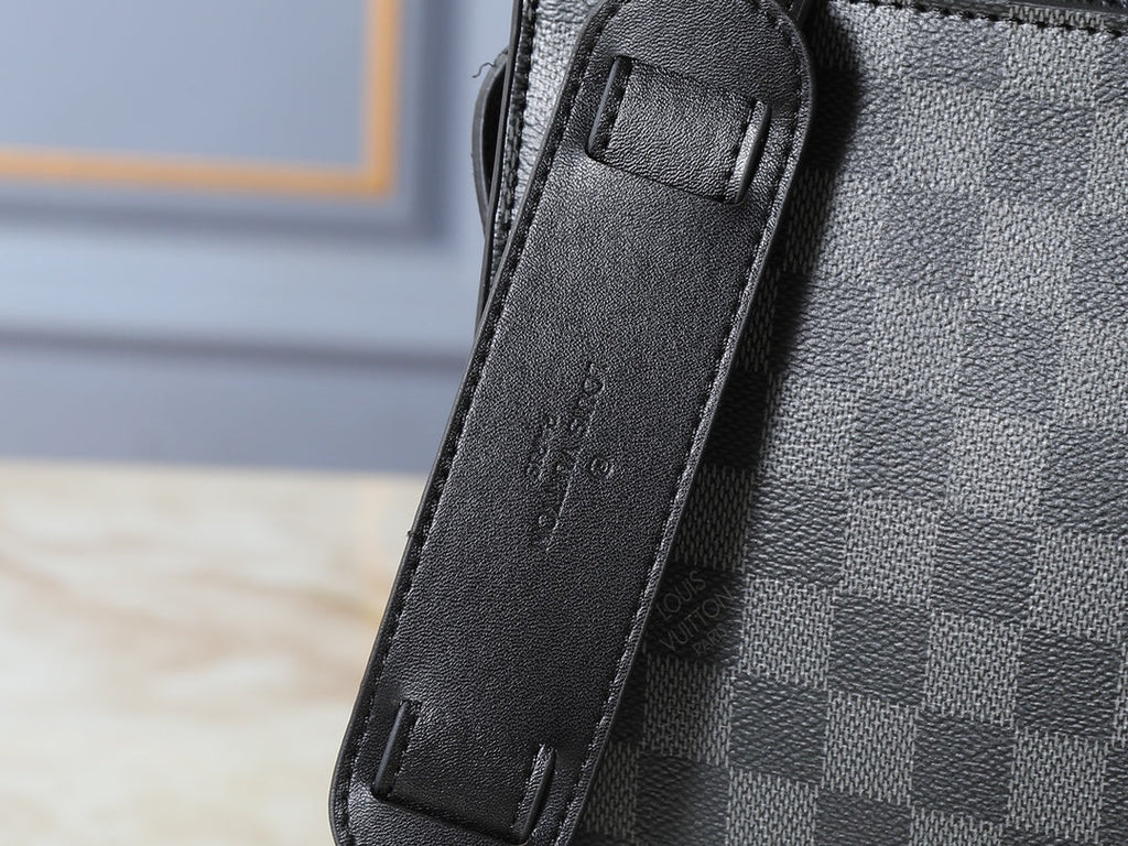 Black/Brown Bag for Women 31*39*8.5cm LEM330