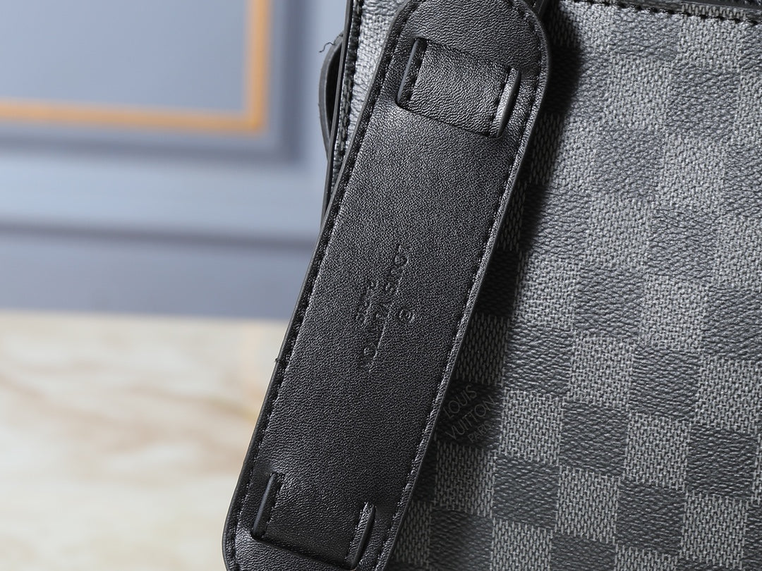 Black/Brown Bag for Women 31*39*8.5cm LEM330