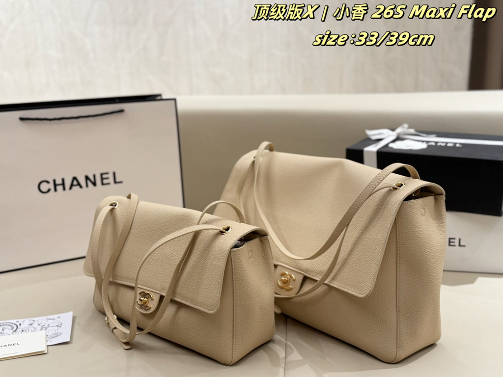 Black/Khaki Bag for Women 39cm CEM299